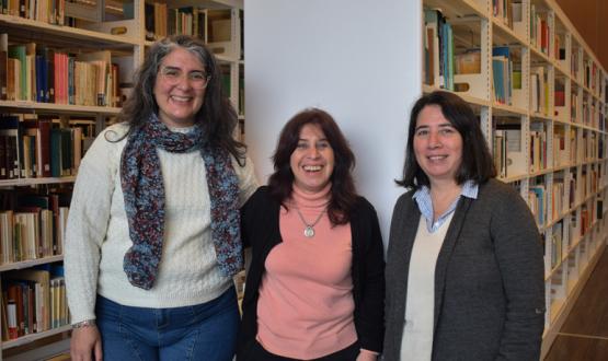 Carol Guilleminot, Paulina Szafran y Jimena Núñez