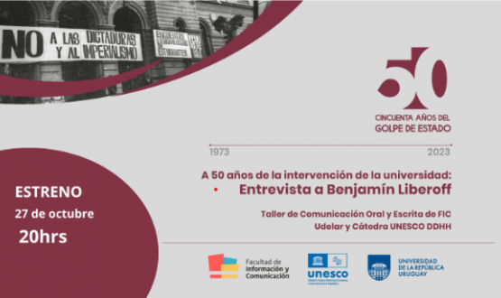 A 50 años de la intervención de la Udelar: estudiantes entrevistan a ex integrante del CDC