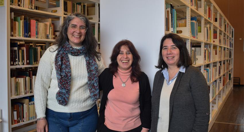 Carol Guilleminot, Paulina Szafran y Jimena Núñez