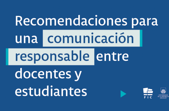 Recomendaciones para comunicaciones responsables entre docentes y estudiantes