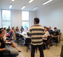 Consejo ampliado durante el taller de la UCVAD