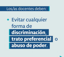 Recomendaciones para comunicaciones responsables entre docentes y estudiantes / 5